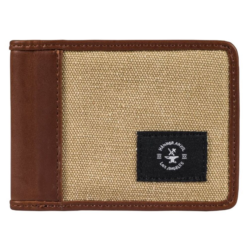 Hammer Anvil Mens Slimfold Wallet RFID Safe Thin Bifold Front Pocket Wallet